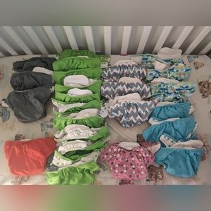 24 cloth diapers